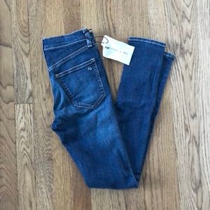NWT Rag & Bone High Rise Skinny Jeans Size 24